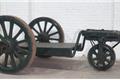 Driewielkar met verlaagd laadvlak in het Karrenmuseum Essen